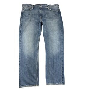 Polo Ralph Lauren Men Jeans Straight Fit Blue Wash Denim Size 44x33